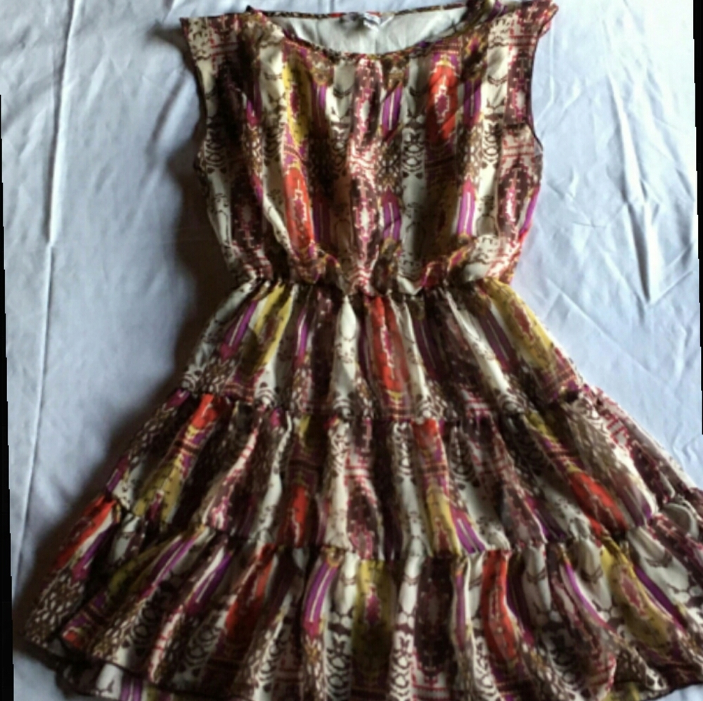 Sleeveless mini dress